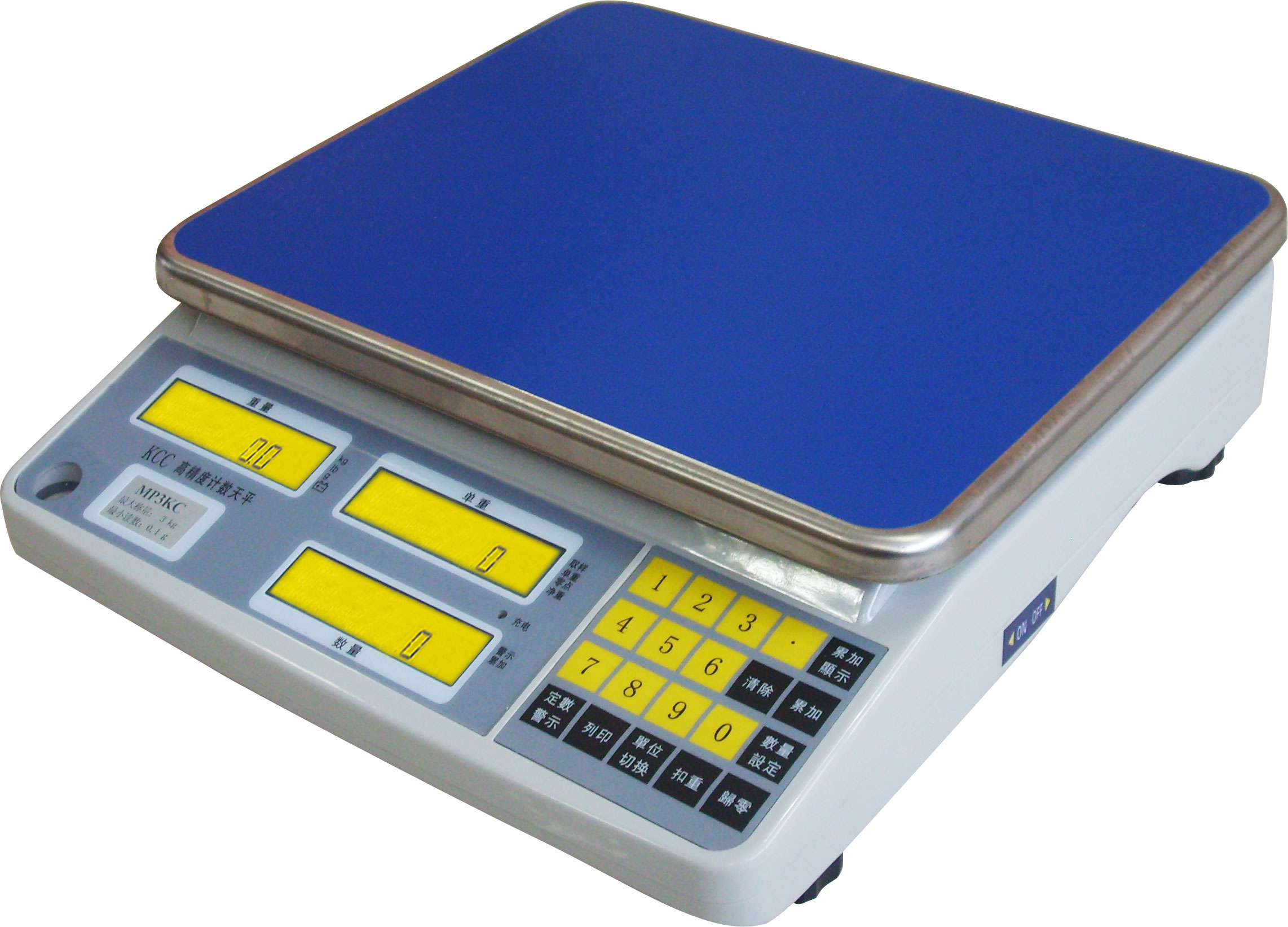 上海恒平計數(shù)天平MP3KC