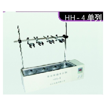 常州國(guó)華數(shù)顯恒溫循環(huán)水浴鍋HH-4 單列四孔 帶支架