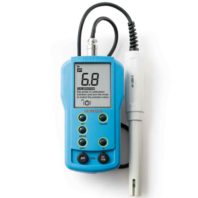 哈納微電腦pH-EC-TDS-℃測定儀HI9812-5