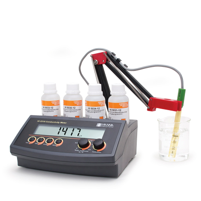 哈納微電腦溫度補(bǔ)償功能電導(dǎo)率EC測定儀HI2315
