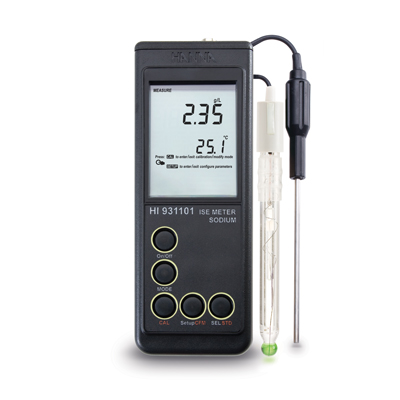哈納微電腦鈉度【pNa、Na】測定儀HI931101