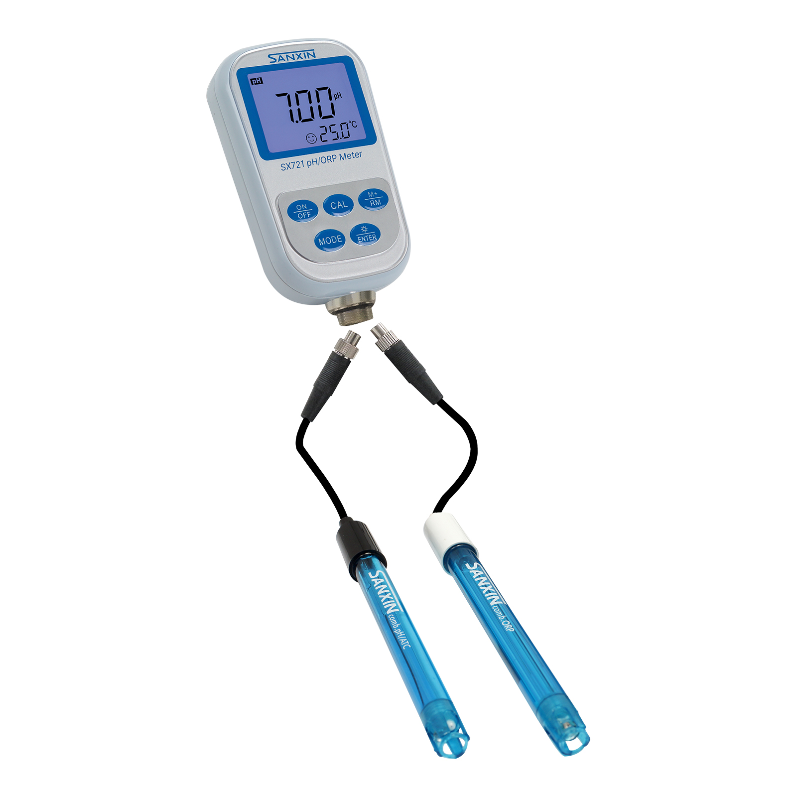 上海三信便PH/ORP攜式雙參數(shù)測(cè)量?jī)xSX721