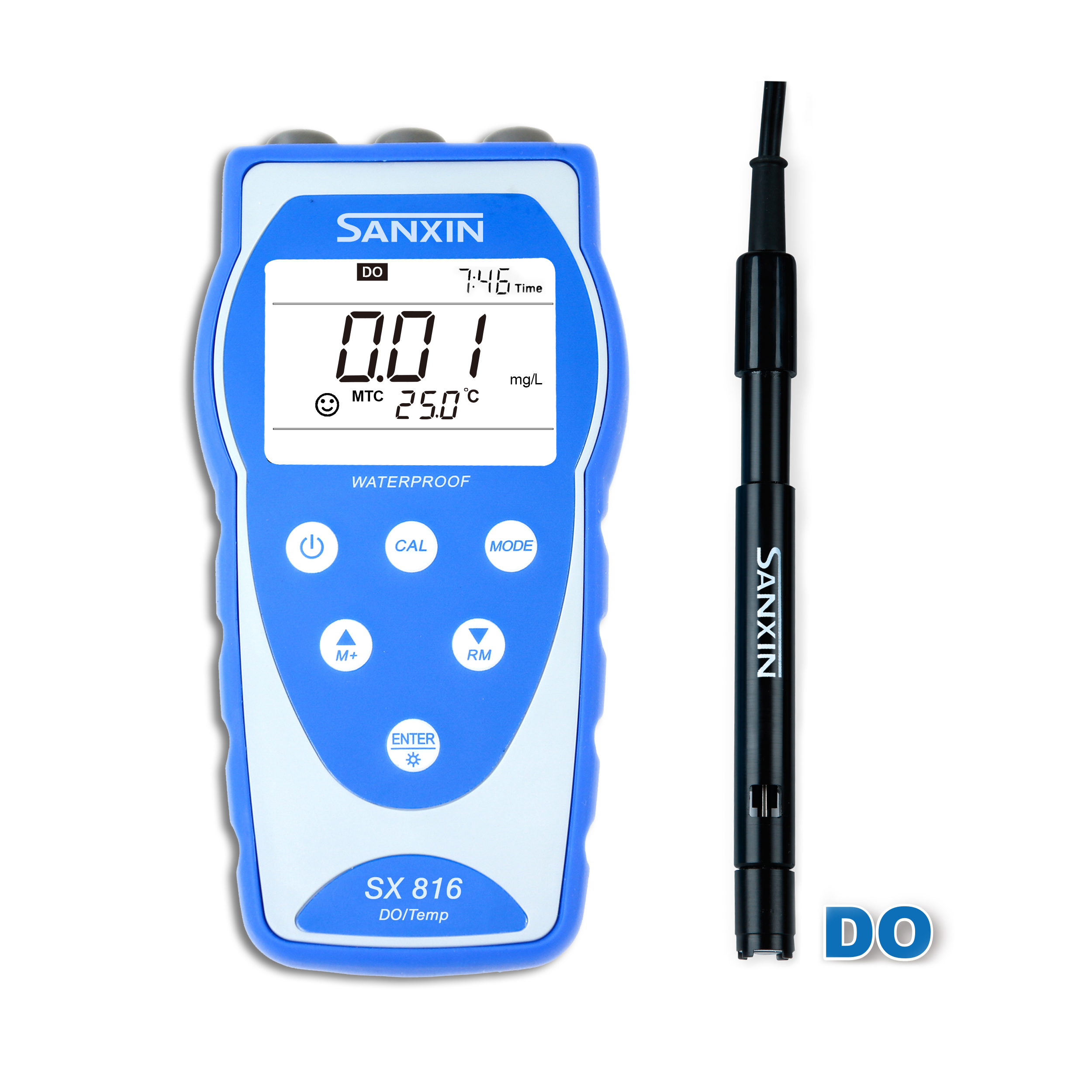 上海三信便攜式溶氧儀SX816