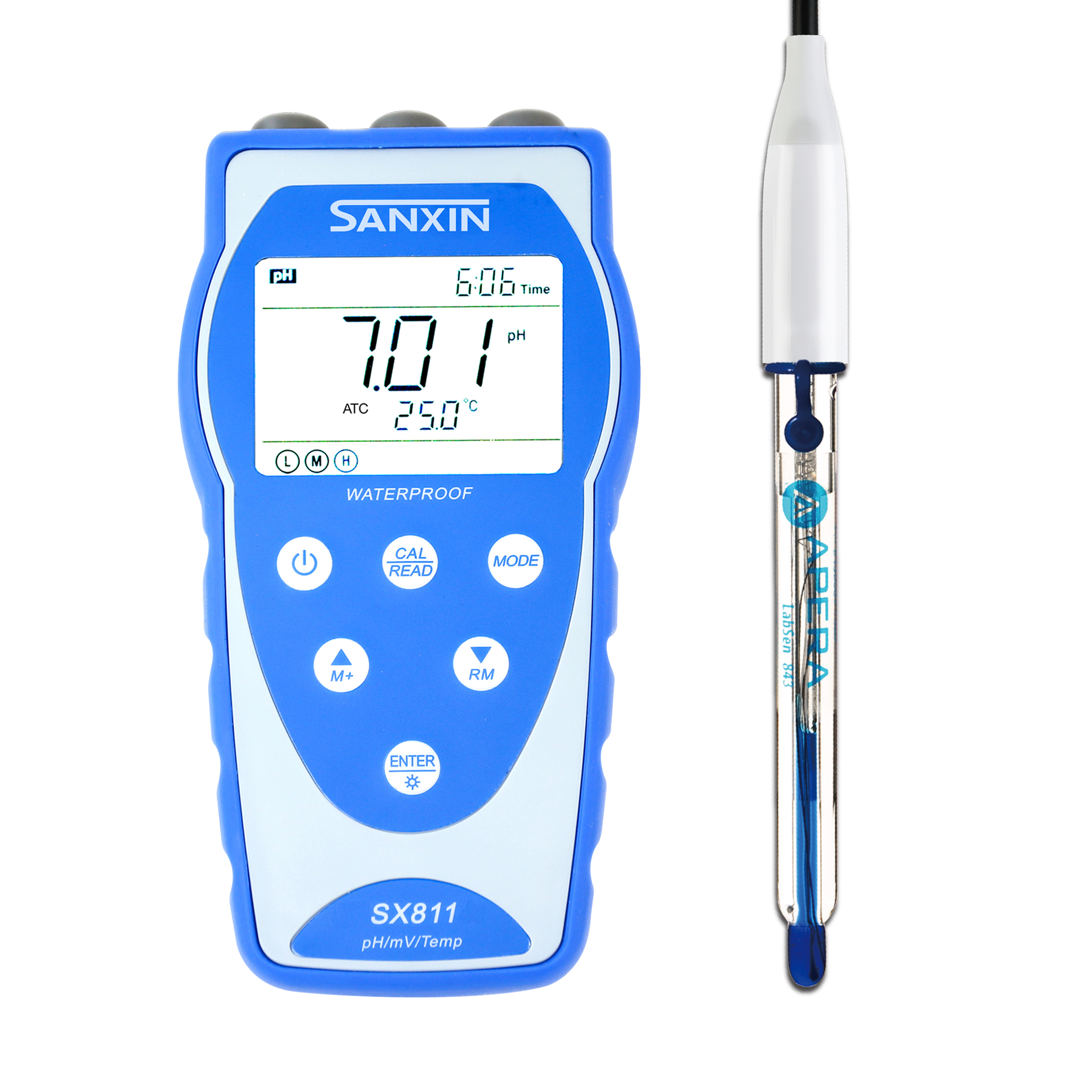 上海三信強堿pH計SX811-SA